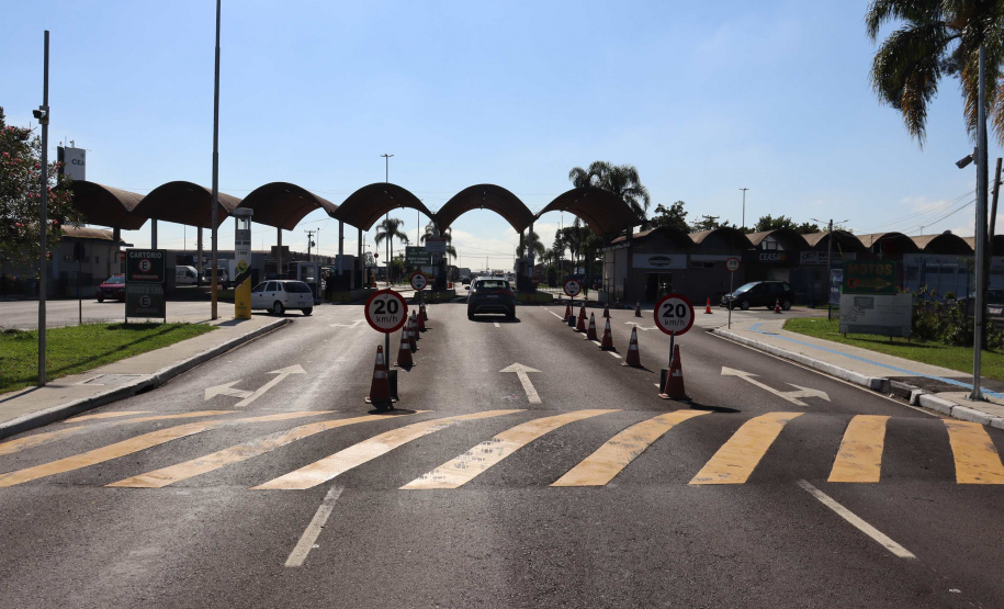 Ceasa Paraná entra na reta final das obras viárias na Unidade de Curitiba