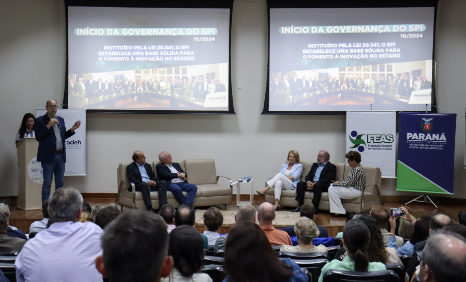 SEIA - Estado oficializa abertura da vertical de saúde do Sistema Paranaense de Inovação
