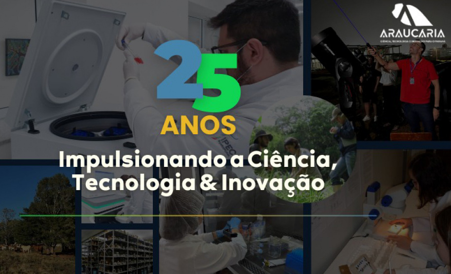 Fundação Araucária completa 25 anos como peça-chave para fomento científico e tecnológico