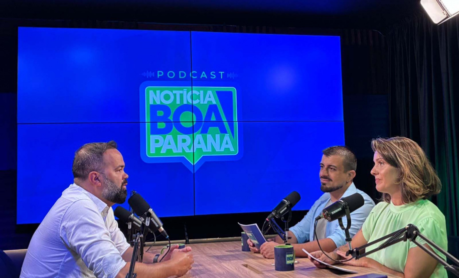 Notícia Boa Paraná: podcast destaca formação inovadora da educação pública