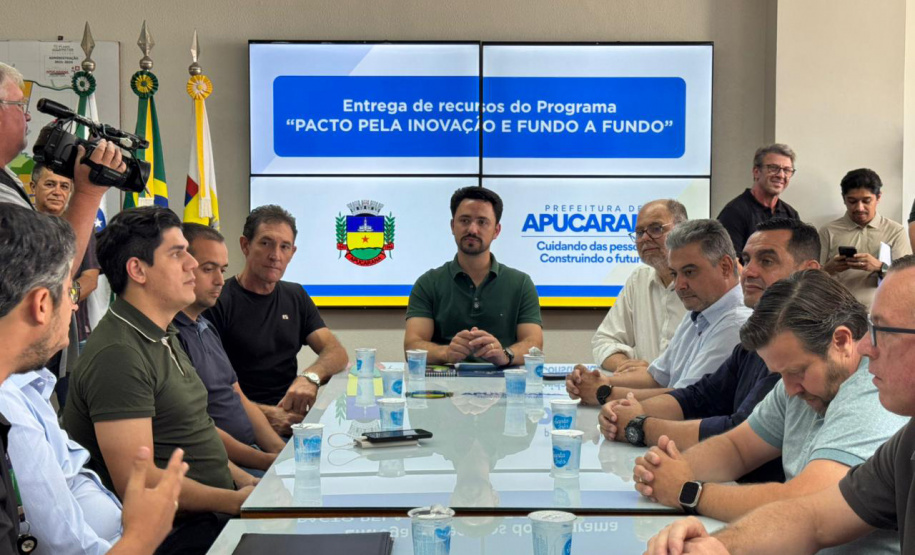 Apucarana recebe R$ 995 mil em recursos do Estado para fomento da inovação