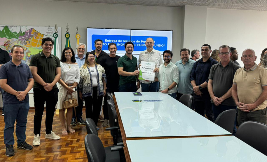 Apucarana recebe R$ 995 mil em recursos do Estado para fomento da inovação