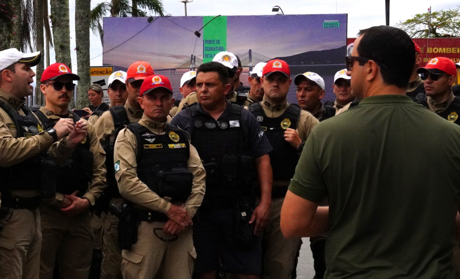 Forças de segurança realizam nova operação integrada na Balsa de Guaratuba
