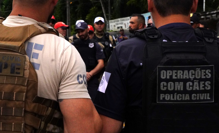 Forças de segurança realizam nova operação integrada na Balsa de Guaratuba