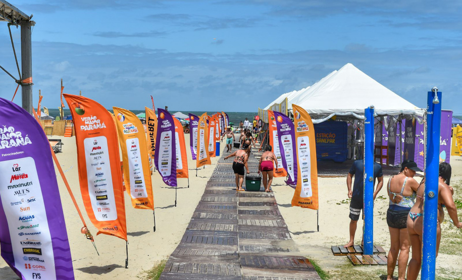 SIMEPAR - PAINÉIS DO SIMEPAR TRAZEM PREVISÃO DO TEMPO ATUALIZADA PARA OS TURISTAS NO LITORAL