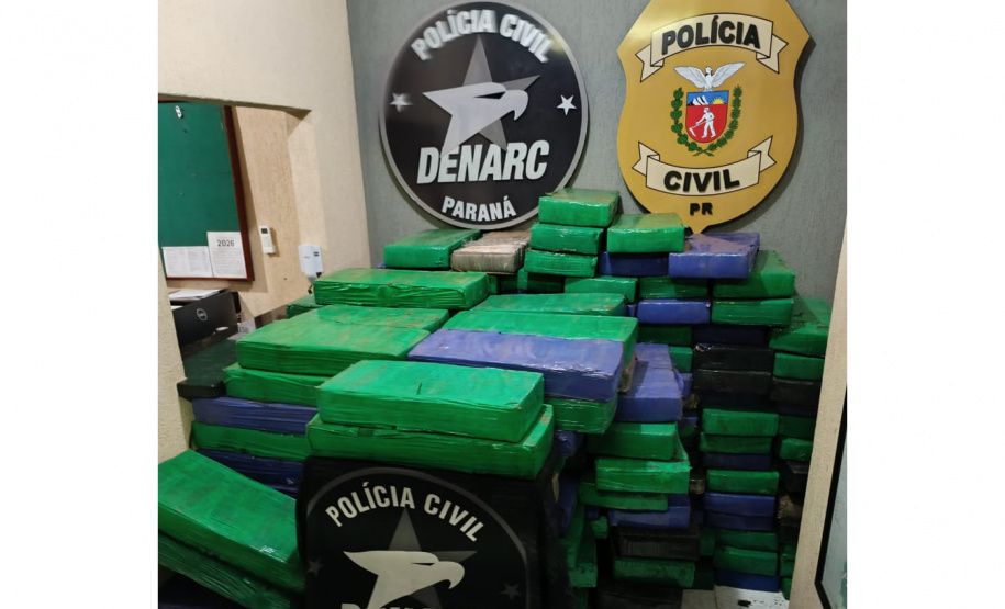 PCPR apreende 2,5 toneladas de drogas em área rural de Itaipulândia