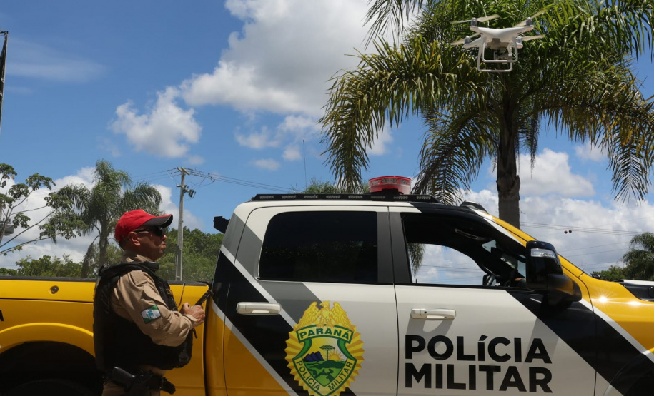 PMPR intensifica fiscalização aérea com emprego de drones nas rodovias de acesso ao Litoral