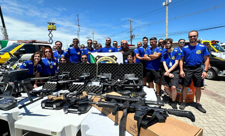 Investimentos fortalecem estrutura da Polícia Científica do Paraná e ampliam segurança dos servidores