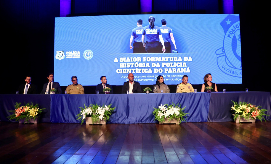 Polícia Científica do Paraná realiza maior formatura da história