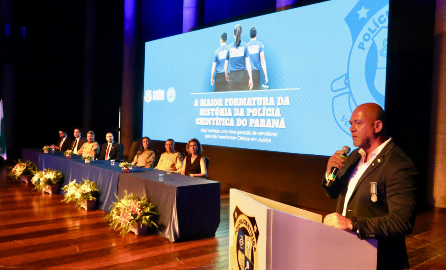 Polícia Científica do Paraná realiza maior formatura da história