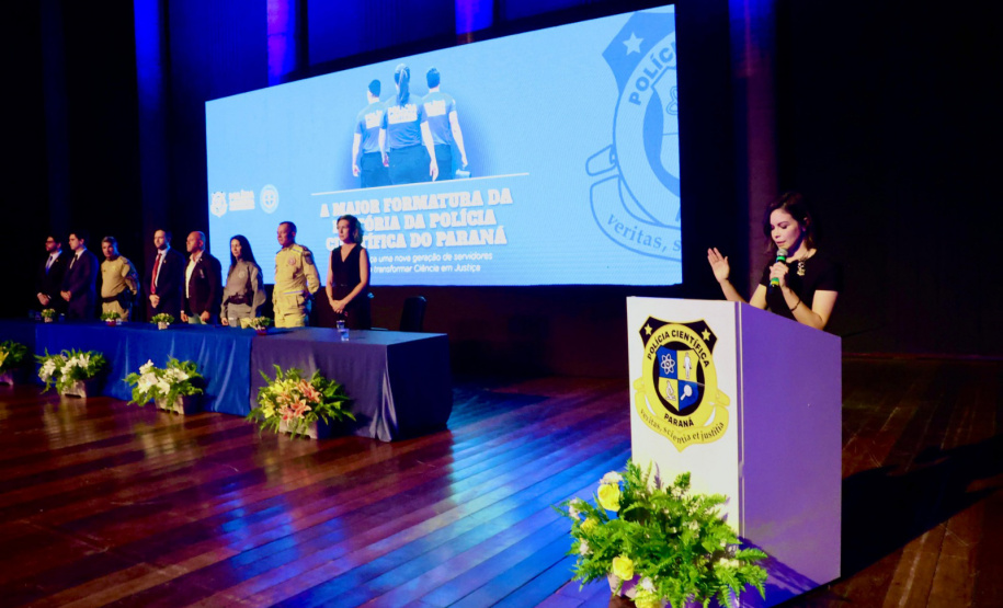 Polícia Científica do Paraná realiza maior formatura da história