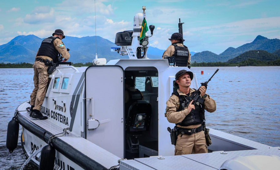 Patrulha Costeira da PMPR reforça segurança no litoral durante o Verão Maior Paraná