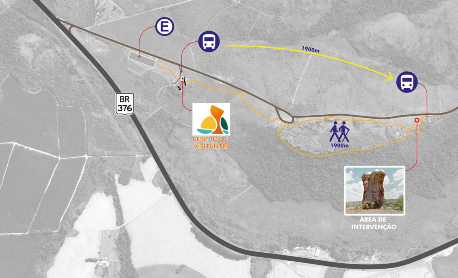 Parque Estadual de Vila Velha receberá obras de arte ao ar livre, numa realização do Museu Oscar Niemeyer