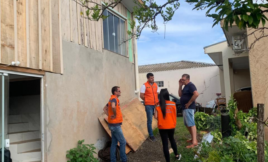 Auxílio Reconstrução: Governo vistoria mais 494 imóveis de Rio Bonito do Iguaçu