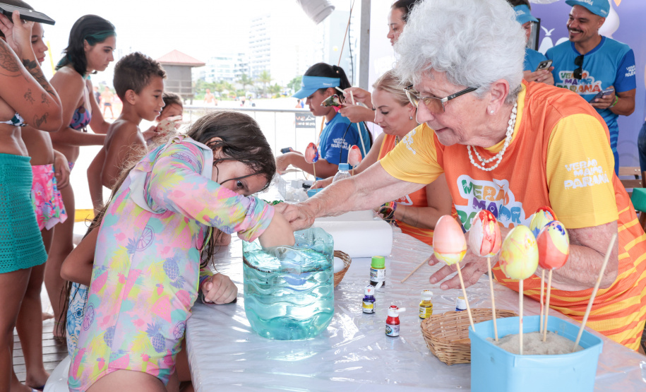Oficinas e ações da Semipi registram mais de 10 mil atendimentos no Verão Maior Paraná