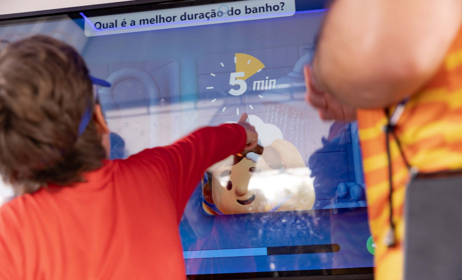 Estação Sanepar encerra operação com 40 mil atendimentos no Verão Maior Paraná