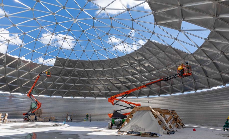 Curitiba constrói maior reservatório em aço da América Latina