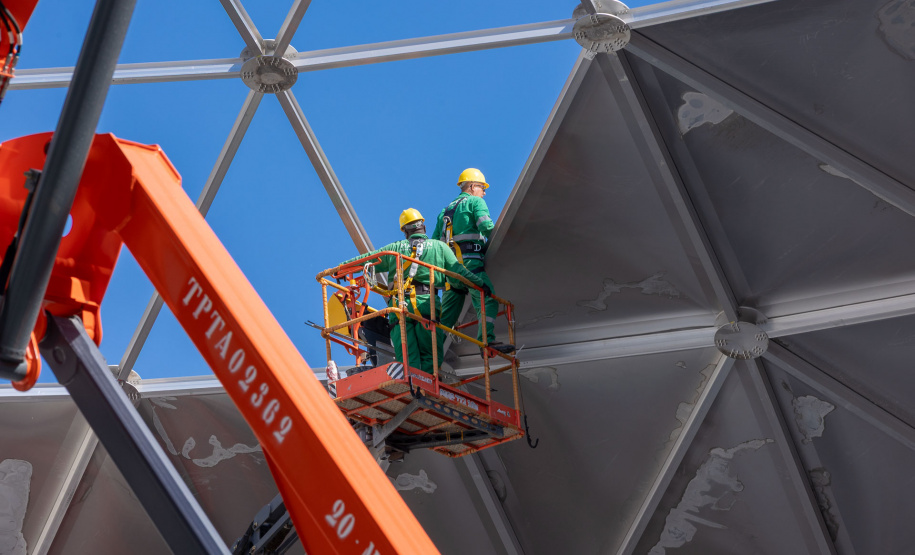 Curitiba constrói maior reservatório em aço da América Latina