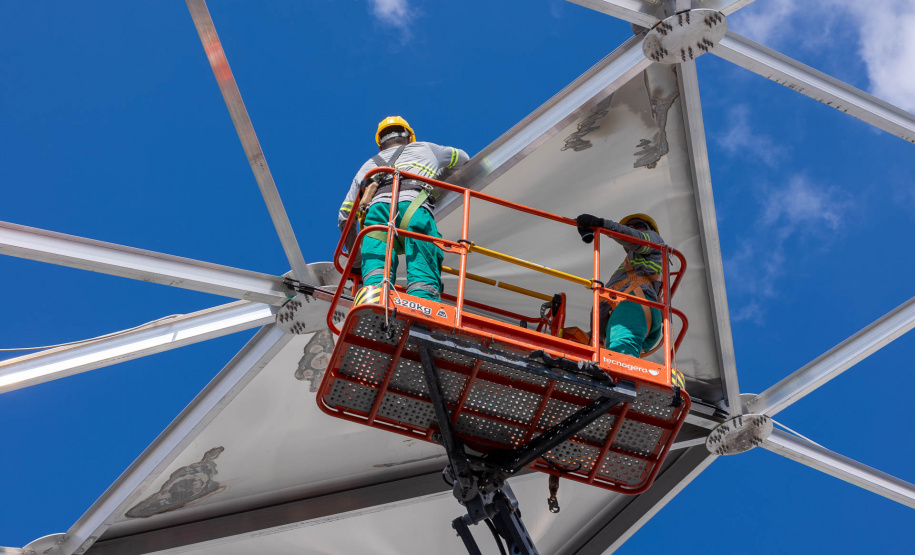 Curitiba constrói maior reservatório em aço da América Latina