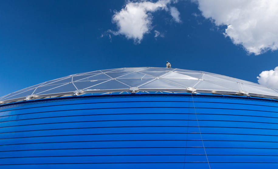 Curitiba constrói maior reservatório em aço da América Latina