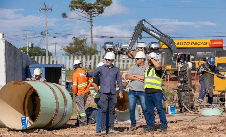 Curitiba constrói maior reservatório em aço da América Latina