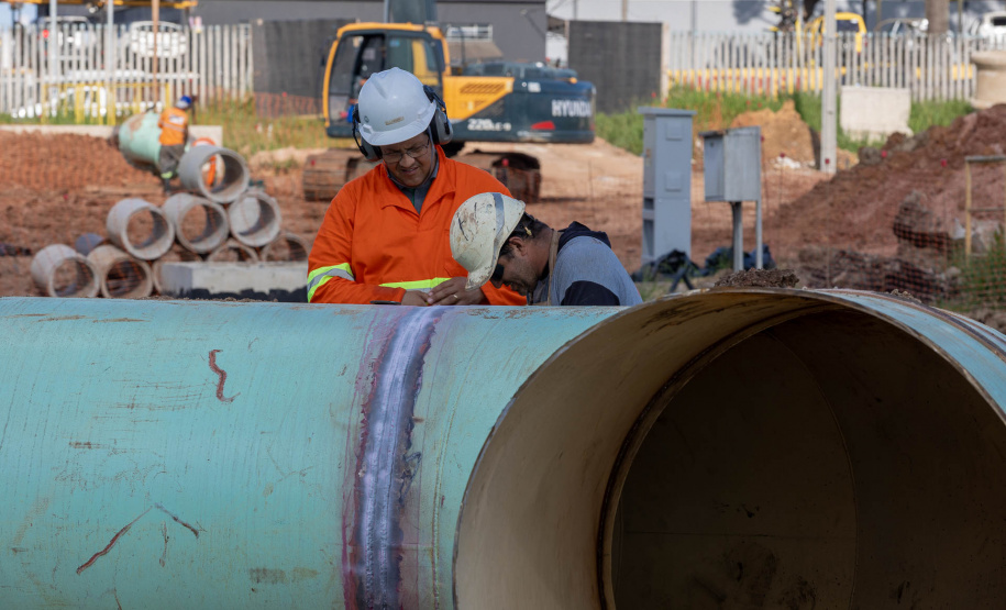 Curitiba constrói maior reservatório em aço da América Latina