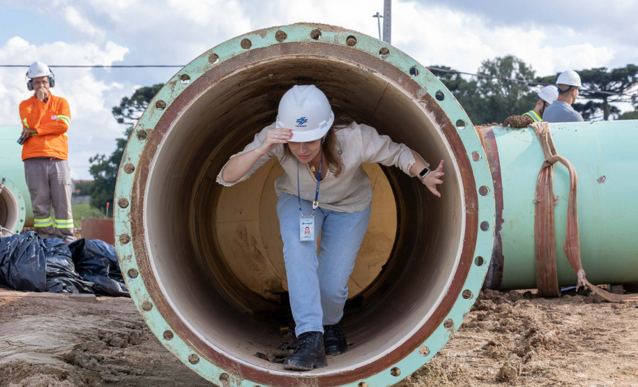 Curitiba constrói maior reservatório em aço da América Latina