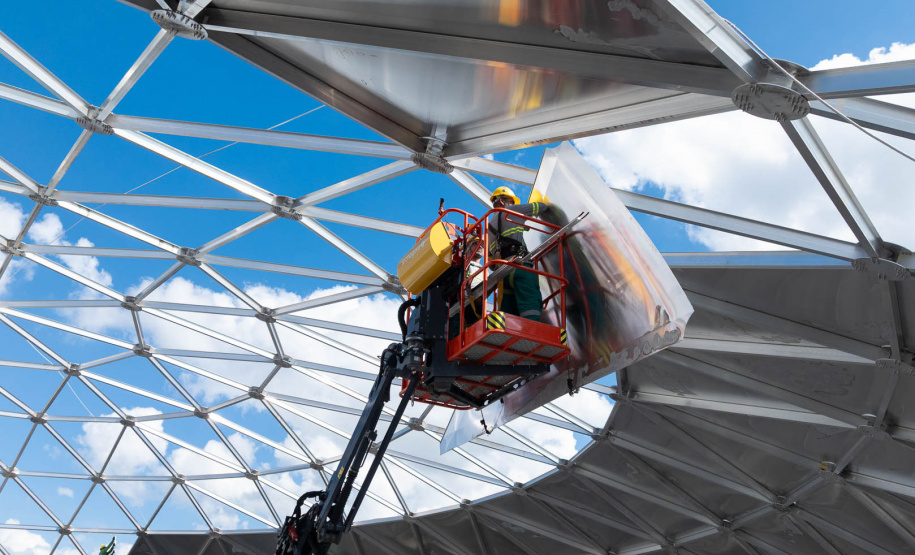 Curitiba constrói maior reservatório em aço da América Latina