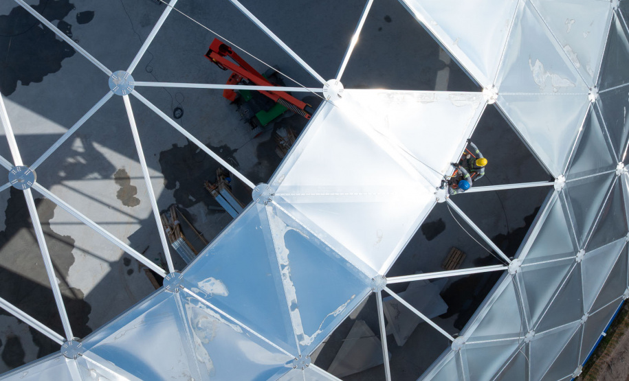 Curitiba constrói maior reservatório em aço da América Latina