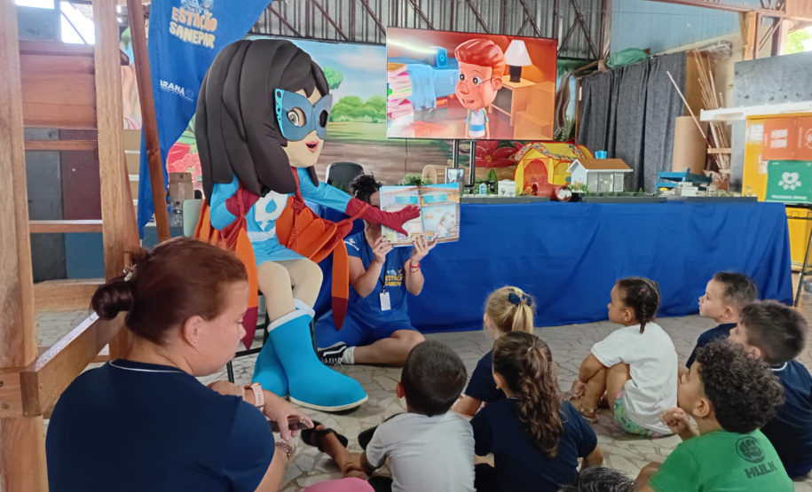 Educação ambiental itinerante: Estação Sanepar percorre o Paraná na volta às aulas