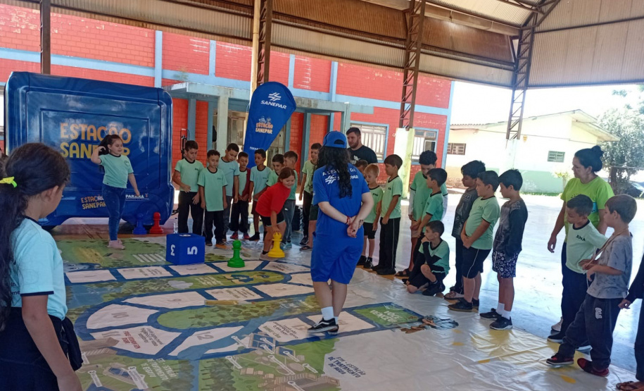 Educação ambiental itinerante: Estação Sanepar percorre o Paraná na volta às aulas