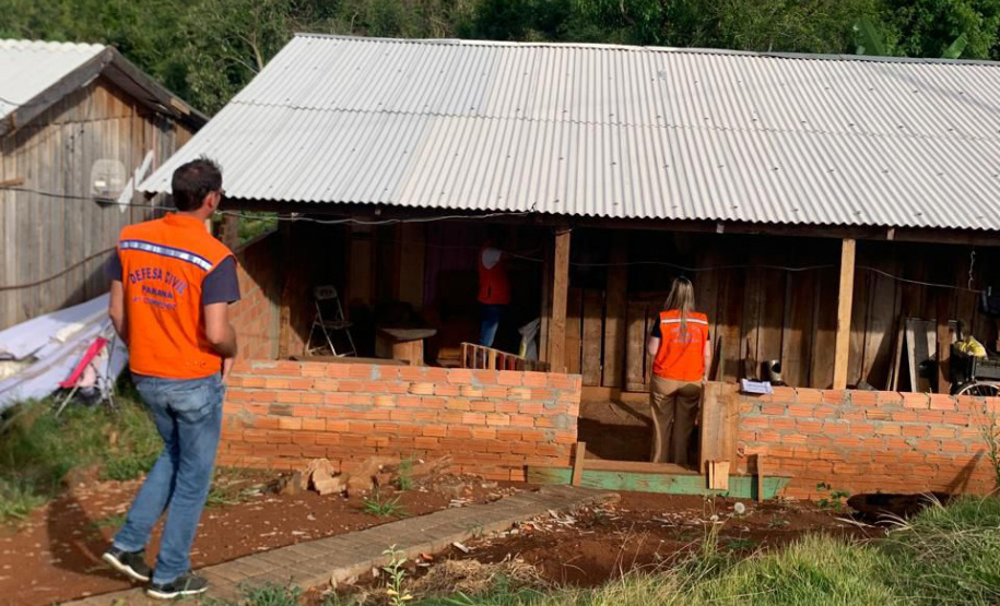 Auxílio Reconstrução: Governo vistoria mais 494 imóveis de Rio Bonito do Iguaçu