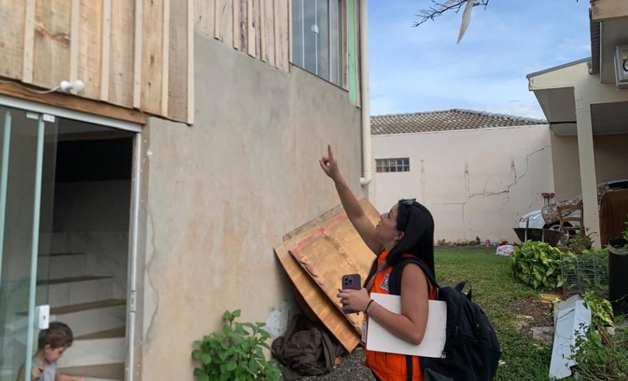 Auxílio Reconstrução: Governo vistoria mais 494 imóveis de Rio Bonito do Iguaçu