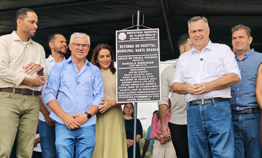 Sesa entrega reforma do Hospital de Florestópolis