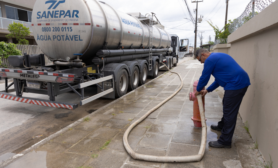 Sanepar tem produção recorde em janeiro e reforça sistema no Litoral para o carnaval