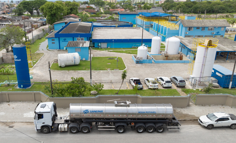 Sanepar tem produção recorde em janeiro e reforça sistema no Litoral para o carnaval