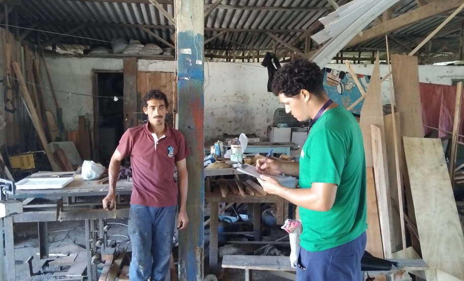 Atividades ambientais na Ponte de Guaratuba