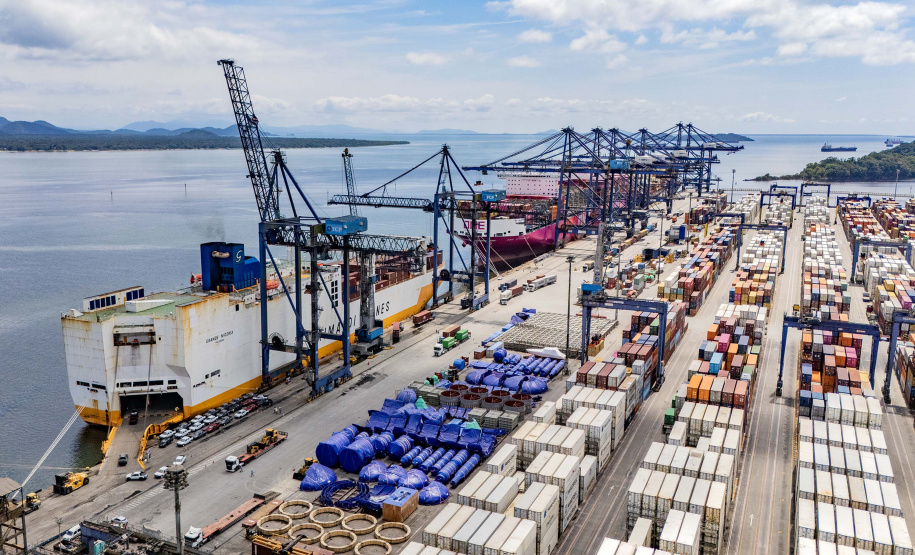 Portos do Paraná concentram quase metade das exportações de frango do Brasil