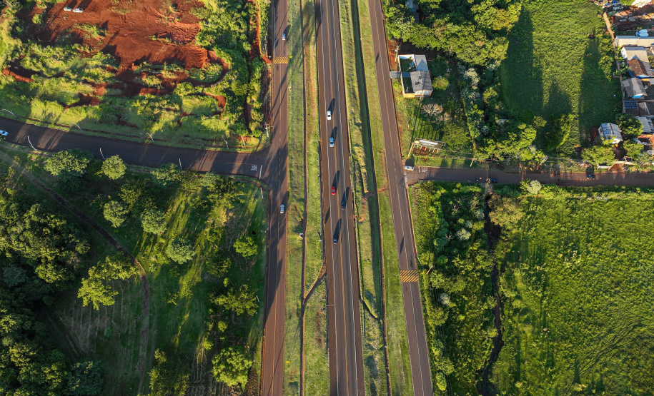 R$ 21,1 milhões: governador anuncia construção de trincheira na BR-277, em Cascavel