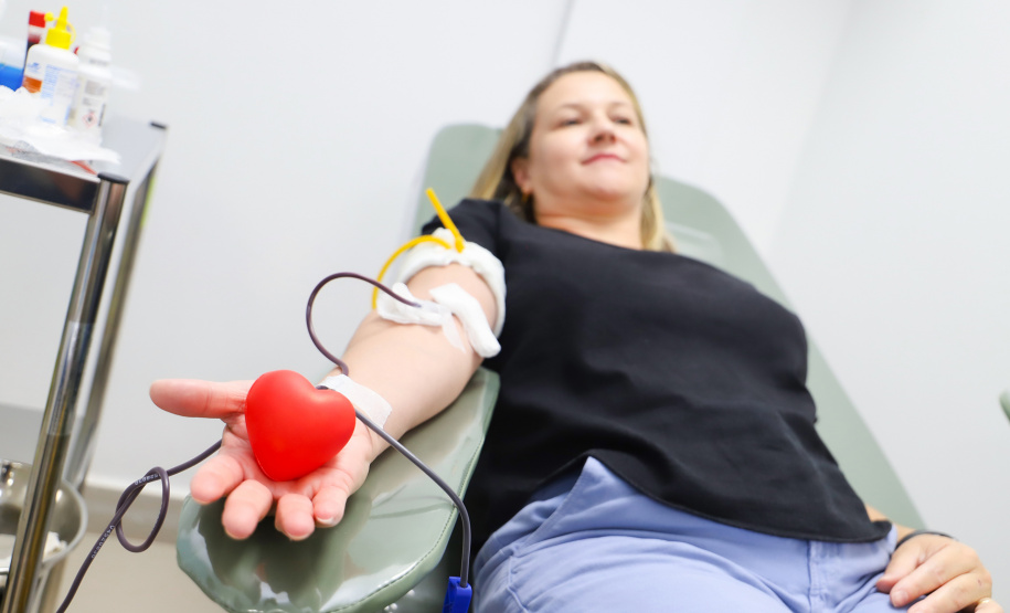 Primeiras doadoras marcam a abertura da Unidade de Coleta Central do Hemocentro Regional de Londrina