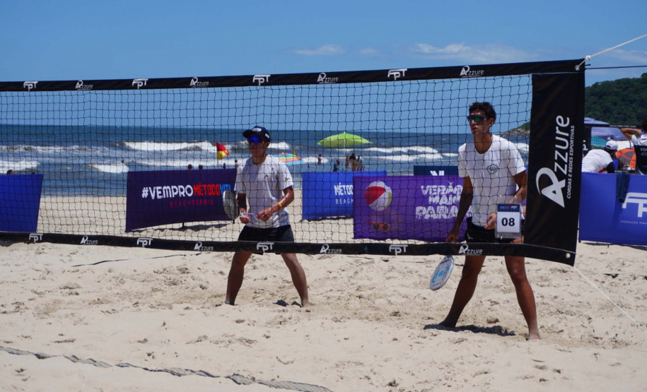 BT400 Sanepar Caiobá Open abre circuito mundial de beach tennis no litoral do Paraná