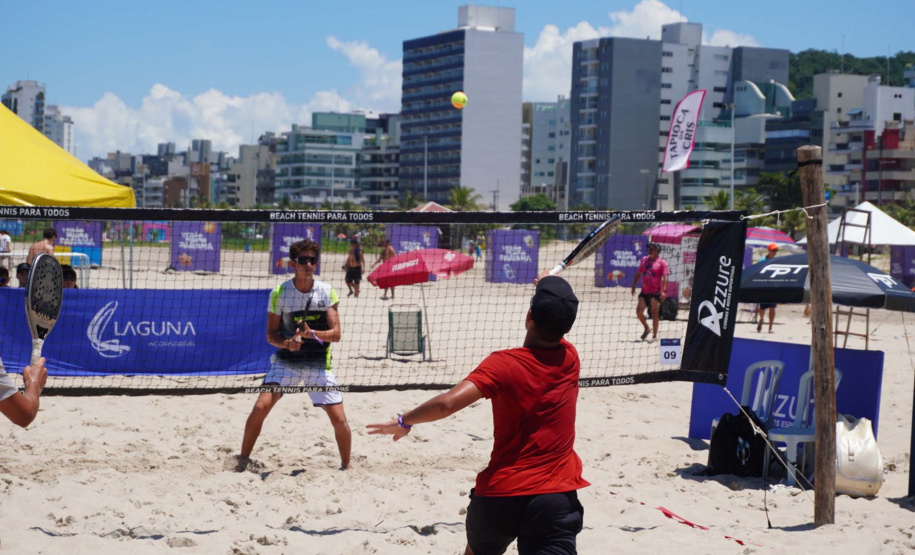 BT400 Sanepar Caiobá Open abre circuito mundial de beach tennis no litoral do Paraná