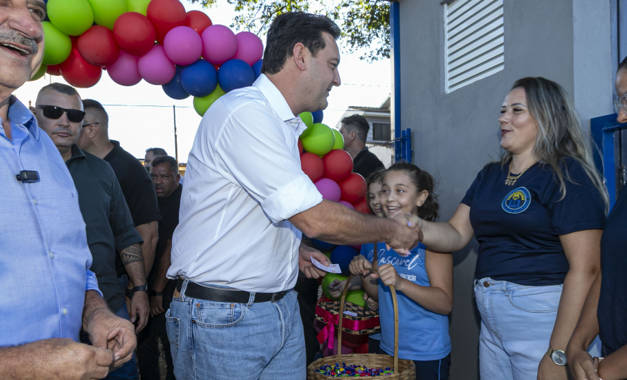 Com aporte de R$ 10 milhões do Estado, escola de Cascavel é inaugurada após reconstrução