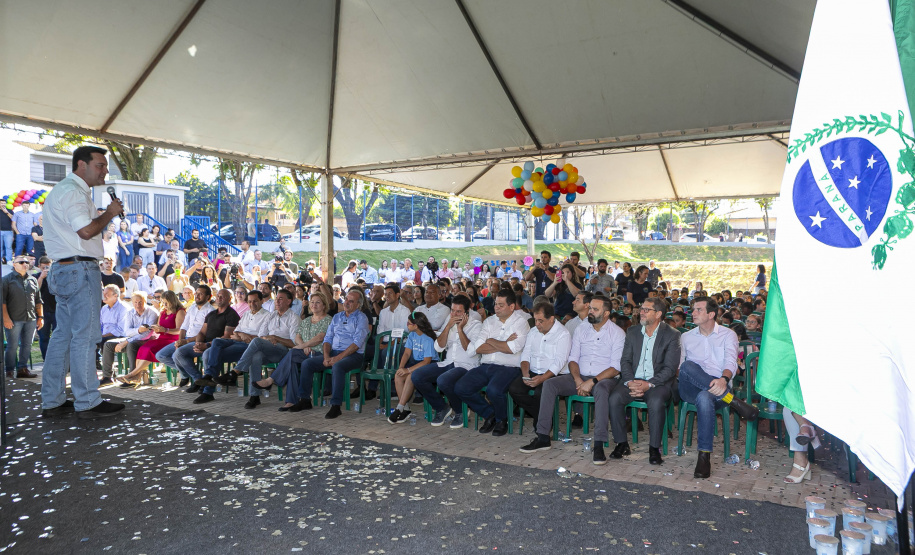 Com aporte de R$ 10 milhões do Estado, escola de Cascavel é inaugurada após reconstrução