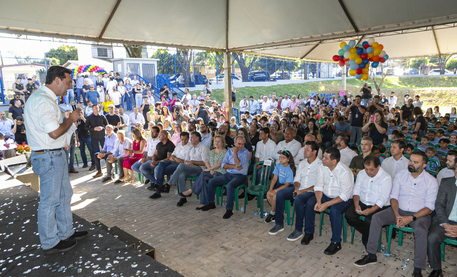Com aporte de R$ 10 milhões do Estado, escola de Cascavel é inaugurada após reconstrução