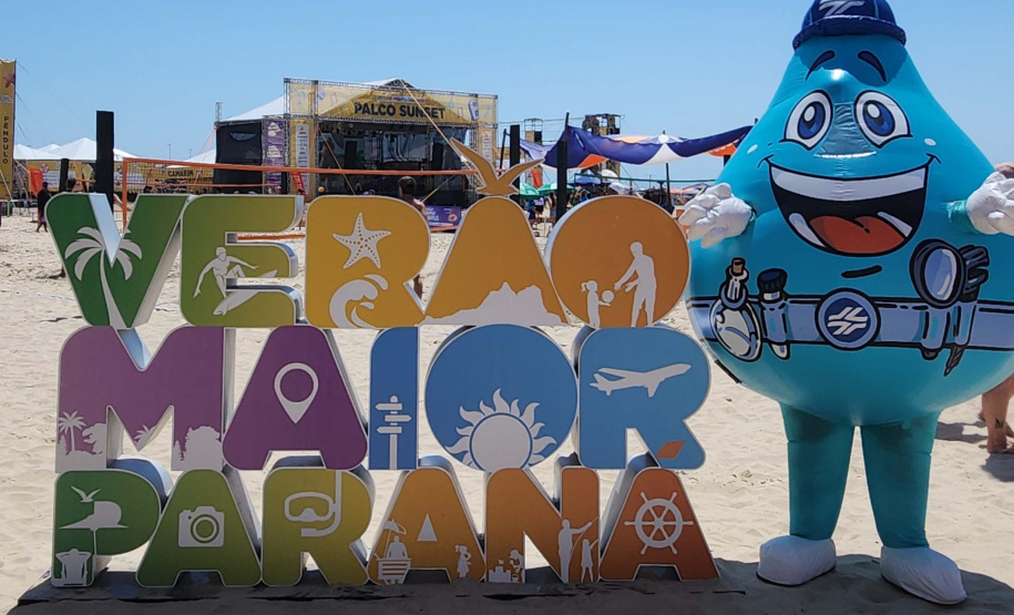 Estação Sanepar encerra operação com 40 mil atendimentos no Verão Maior Paraná