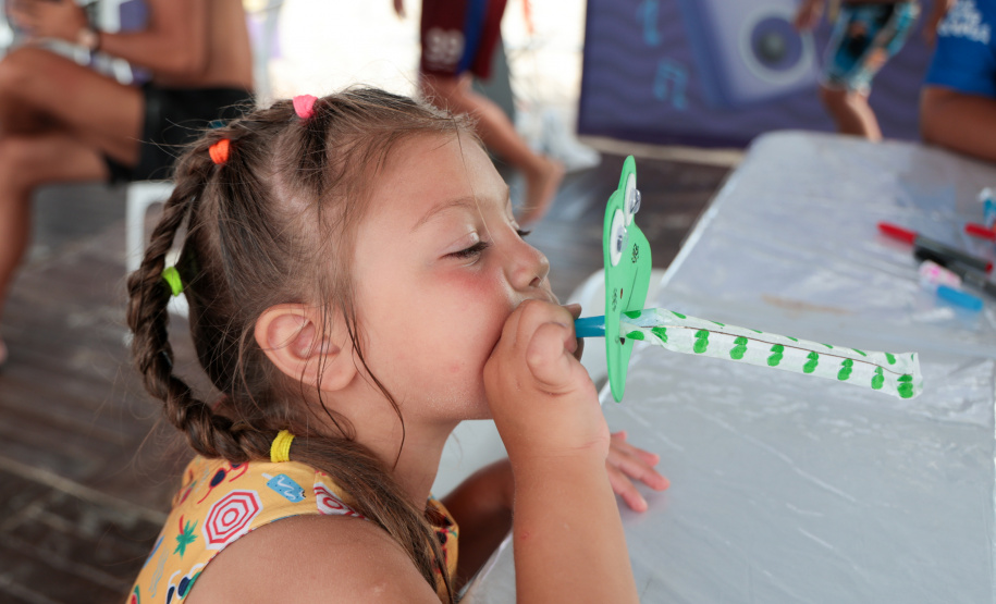 Oficinas e ações da Semipi registram mais de 10 mil atendimentos no Verão Maior Paraná