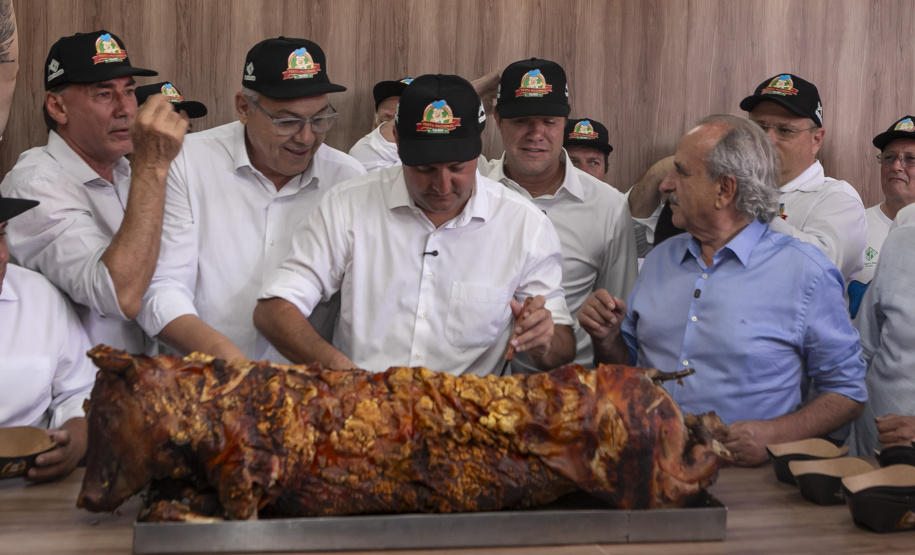 Governador Carlos Massa Ratinho Junior no Show Rural.