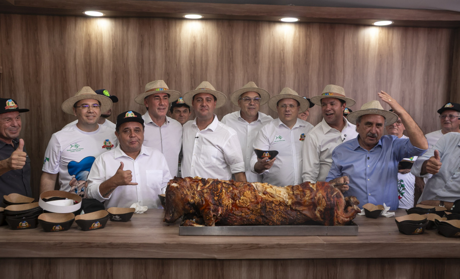 Governador Carlos Massa Ratinho Junior no Show Rural.