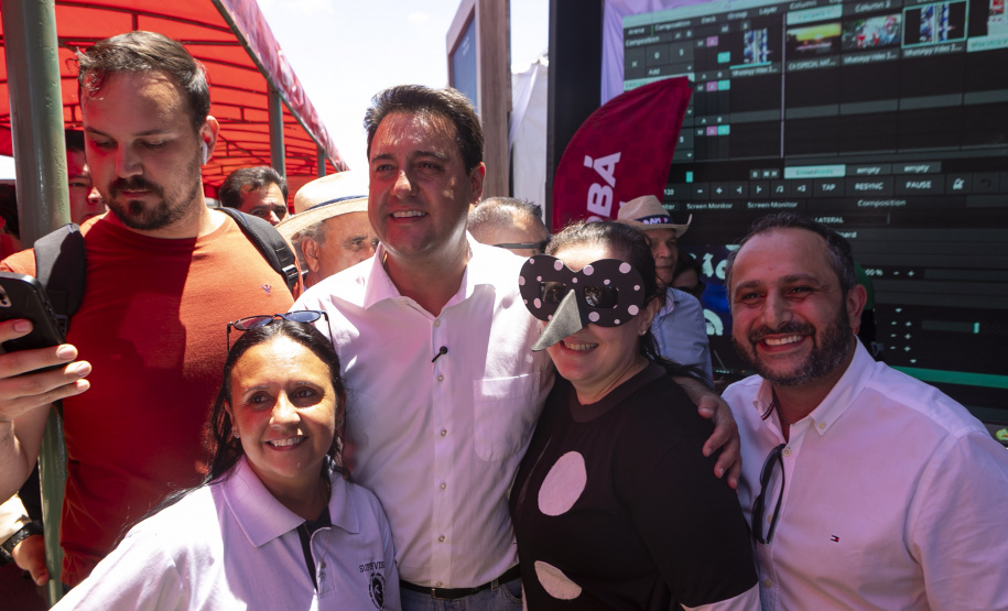 Governador Carlos Massa Ratinho Junior no Show Rural.